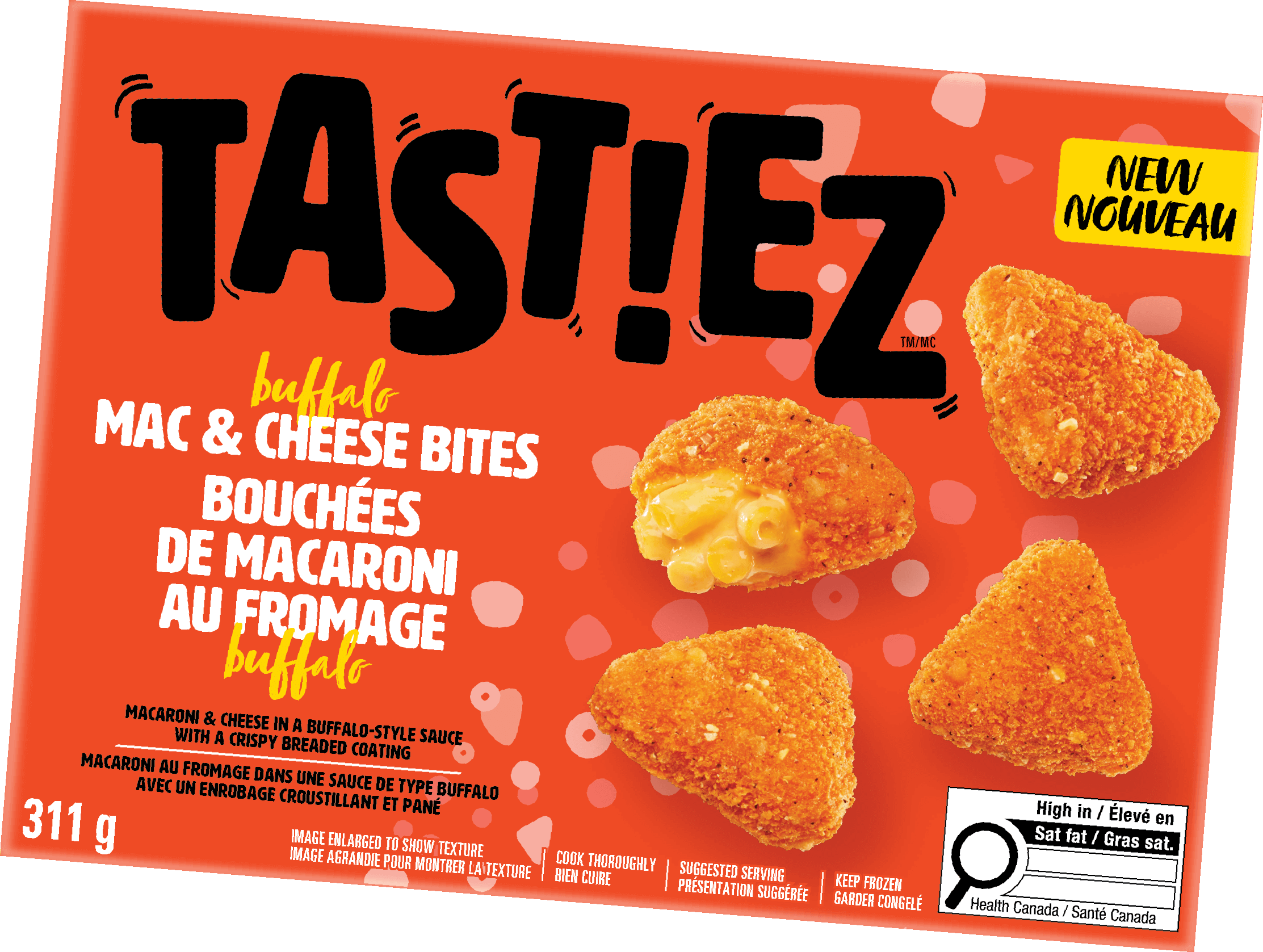 Bouchées de macaroni au fromage